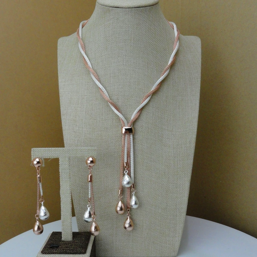 

Yuminglai Rose Gold Jewelry Set Dubai Jewelry Sets for Women FHK7305, Any color you want