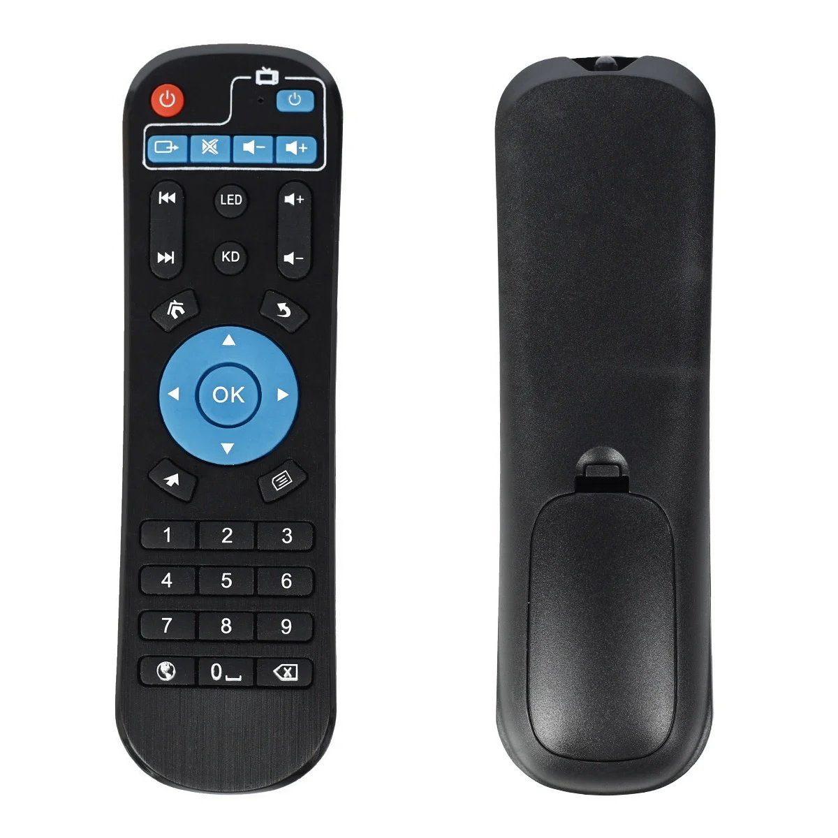 

New Replacement For MXQ-4K MXQ H96 pro T9 X96 mini T95Z plus Smart TV Box Remote Control Controller, Black