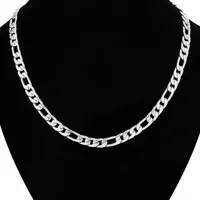 

S925 Sterling Silver chain Necklace for men Retro Gold Necklace Jewelry choker necklace for women