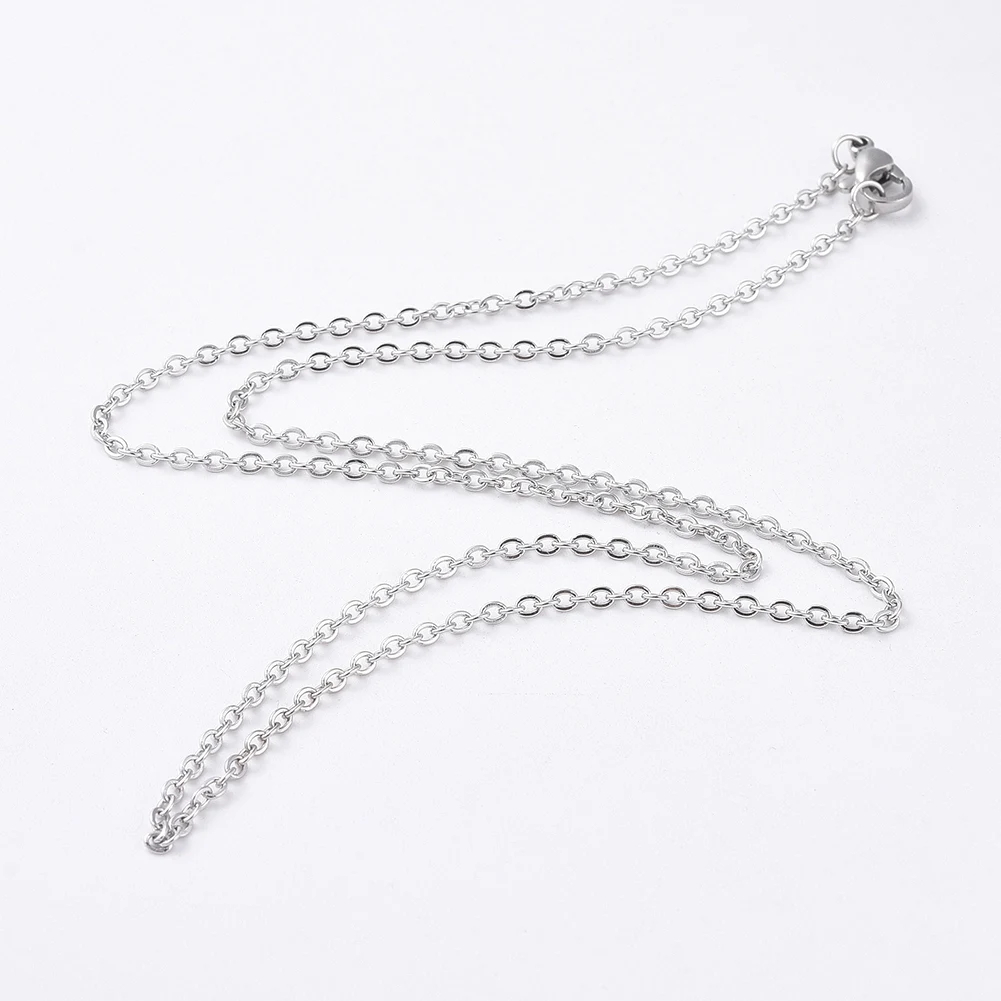 

Pandahall 17.7 inches 304 Stainless Steel Women Chain Necklaces
