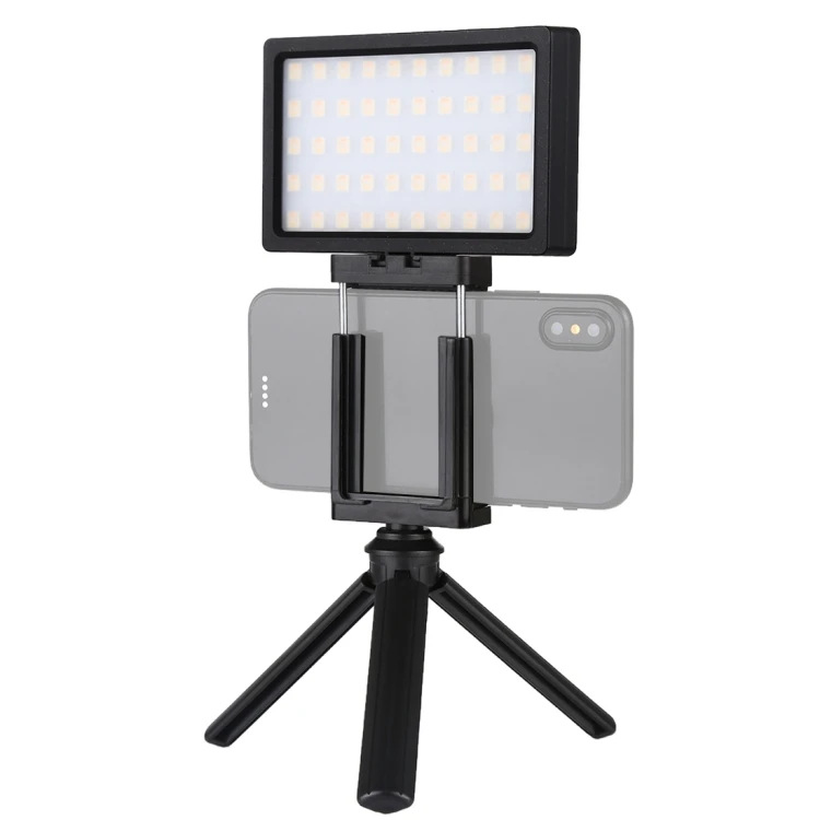 

100 LED 800LM RGB Full Color Dimmable LED Color Temperature Vlogging On Camera Light Photography Fill Light