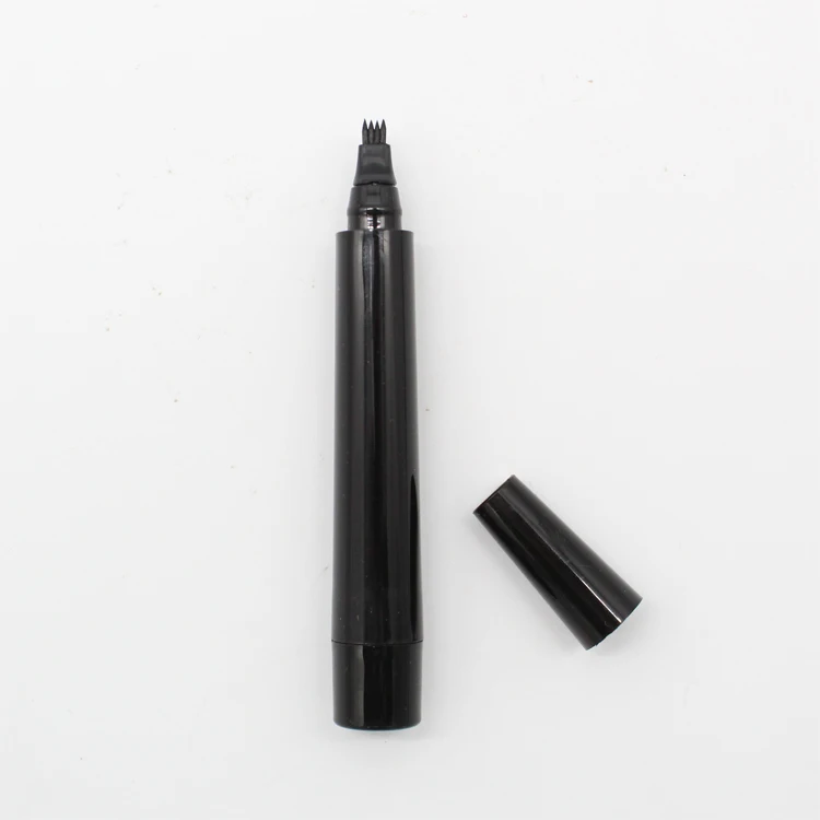 

Amazon Hot Selling Custom Logo Beard Brush Black Beard Pencil Filler For Men