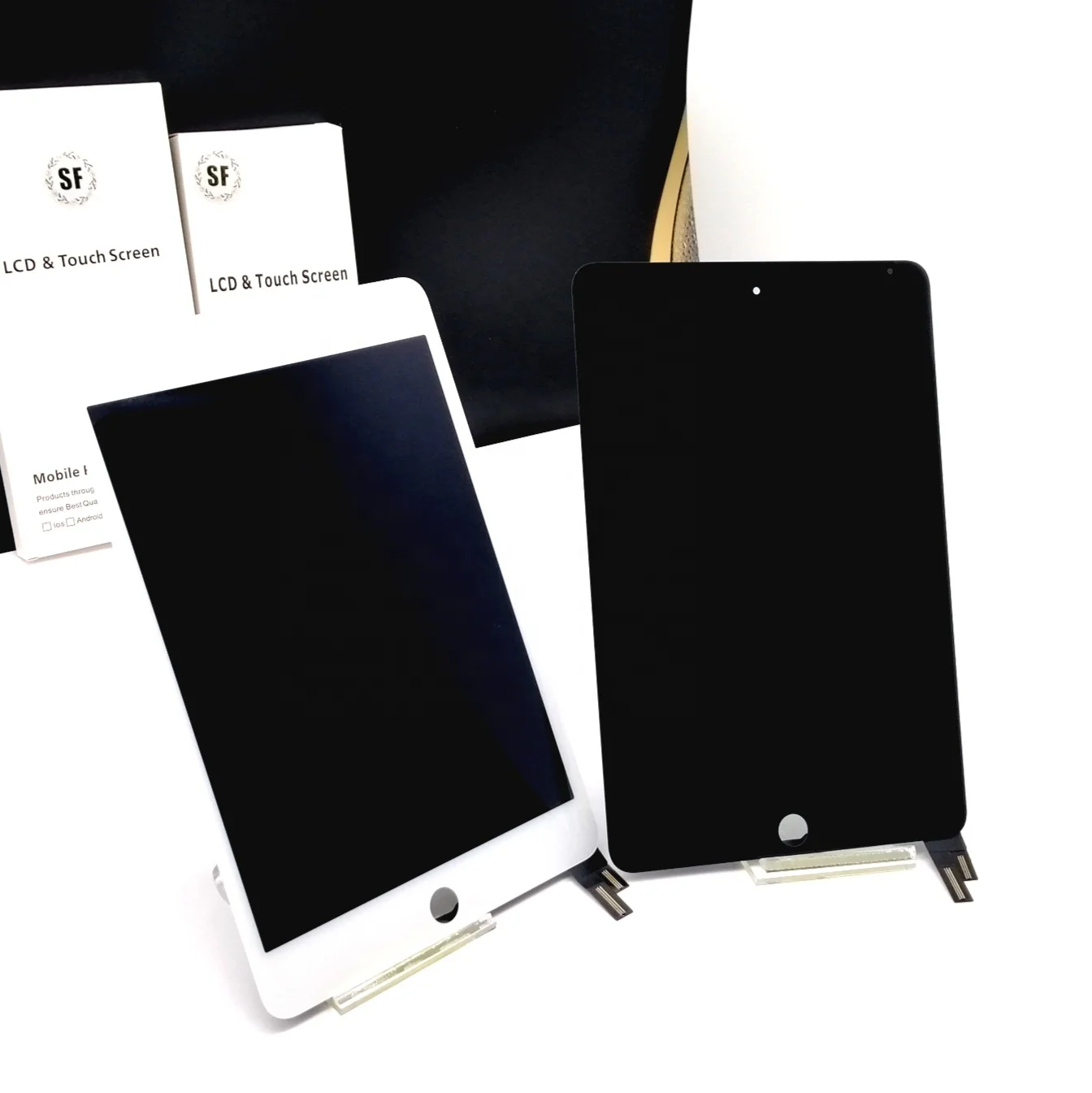 

Wholesale High Quality LCD Touch Screen Digitizer Panel Replacement original For iPad Mini 4 lcd, Black white