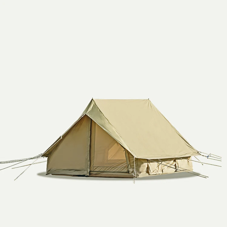 

other camping & hiking products trade show tent camp waterproof military glamping canvas tents resort outdoor family warm tent, Multi