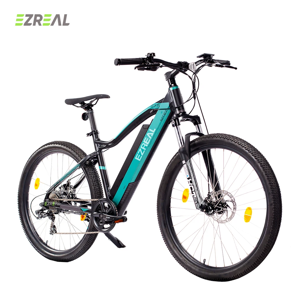 

EZREAL in stock 27.5 inch 350w electric mountain bike 24 speed retro vintage commuter bicycle