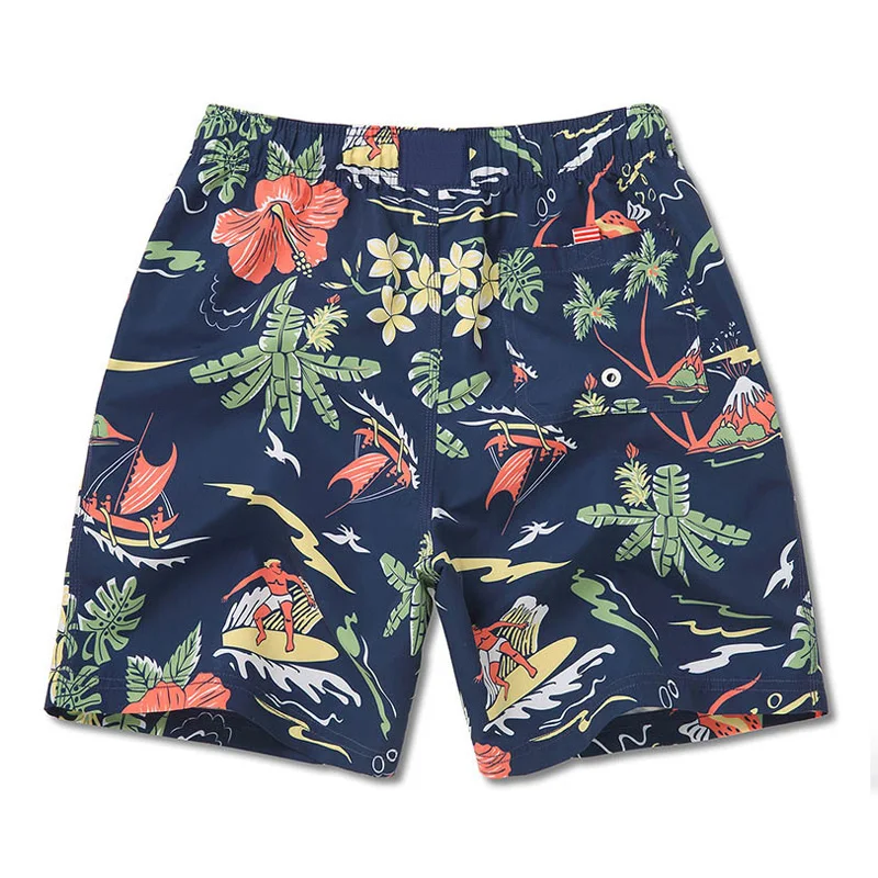 

Custom Sublimation Polyester Shorts Elastic Swimwear Men Beach Wear Shorts Swim Shorts Beach Pants For Men Pantalones De Hombre, Customized color