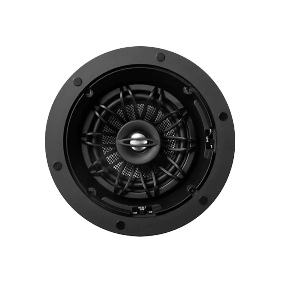 

RK525 High-Fidelity 5.25" 2 Way 60W Full Range In-Celing Speaker Home Theater Best Match for Wireless Home System, Black white
