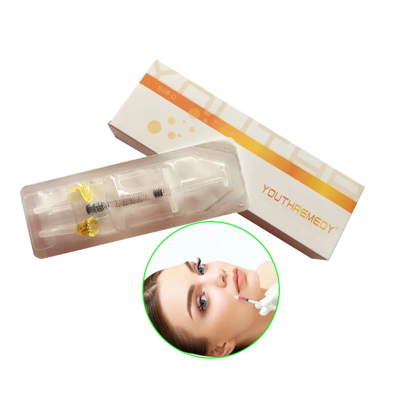 

YOUTHREMEDY injection Hyaluronic Acid Syringe filler For Finelines Injection, Transparent