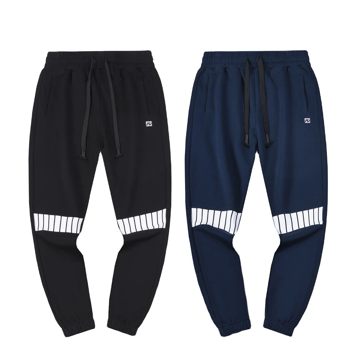 

Sweatpants Custom Logo Unisex Elastic Waist Plain Jogger Thick 100% Cotton Sweatpants Mens