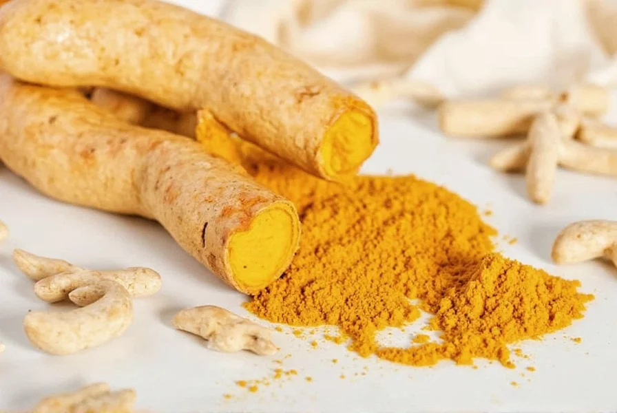 Golden paste mixture for dogs showing turmeric, coconut oil, and black pepper