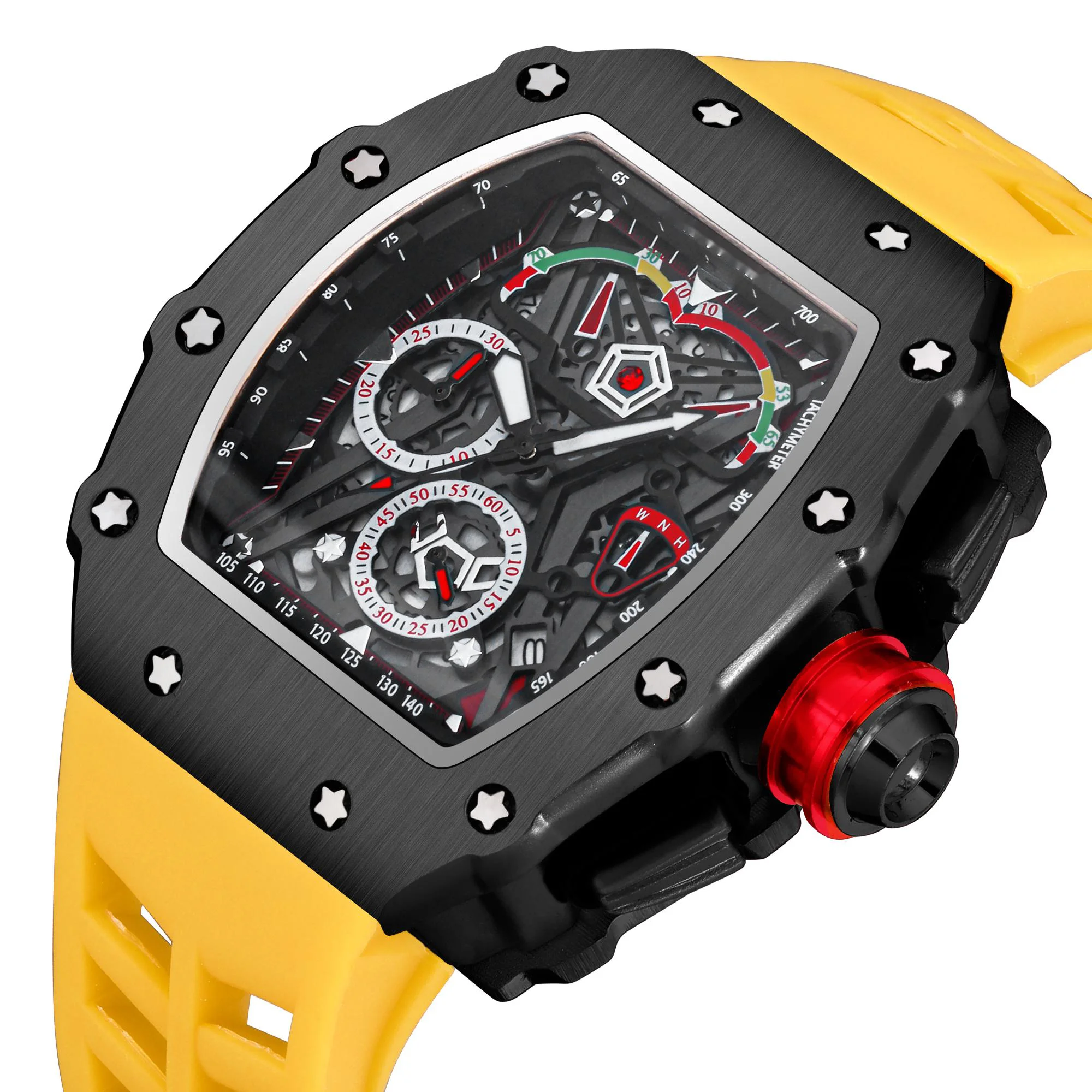 

RM Good quality Mens Custom Watch Chronograph Watch Whatch Men Watches