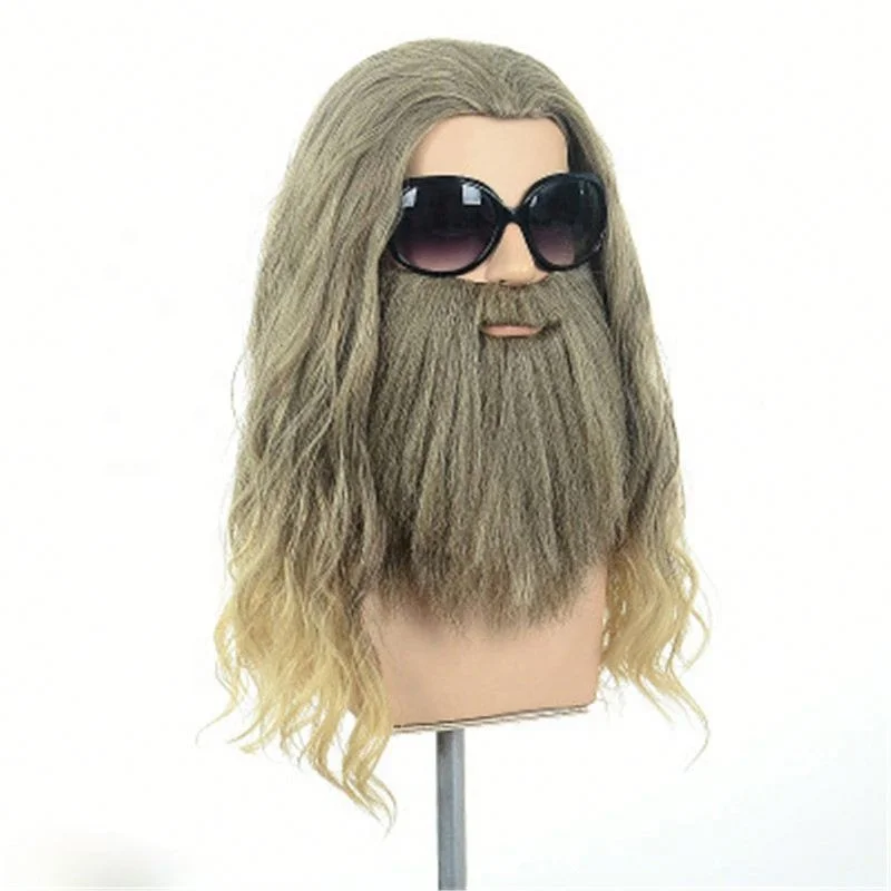 

Jhcentury Unisex European Style New Cos Wig Broom Christmas Head Nightclub Exhibition Festival Synthetic Hair Wigs