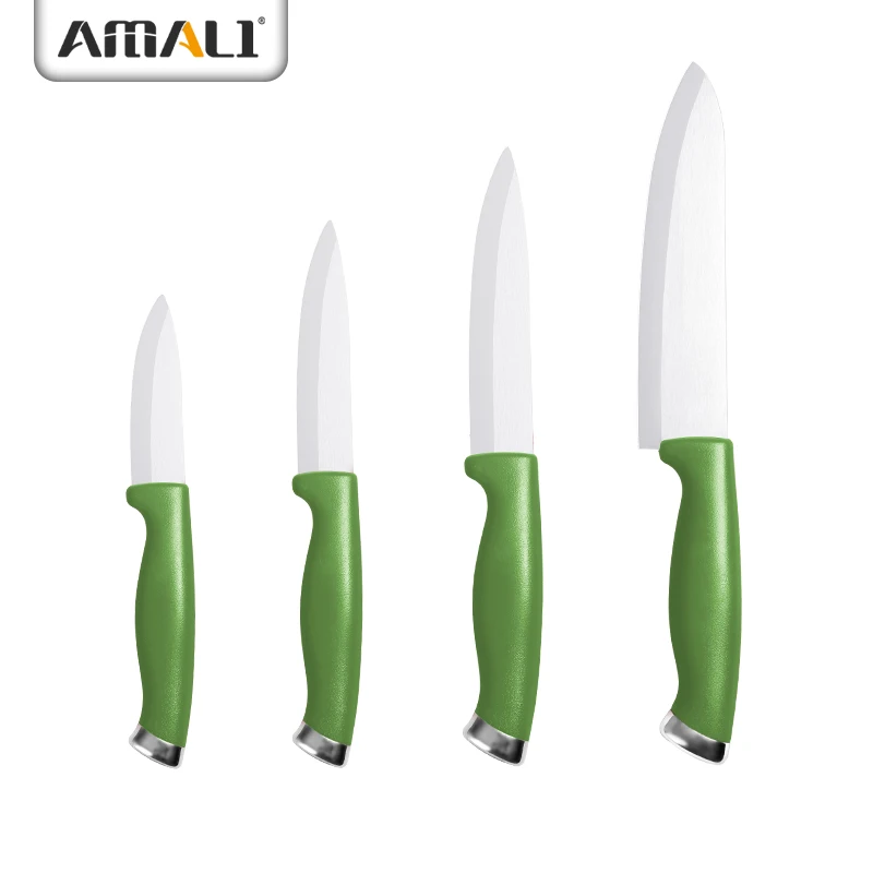 

Ready To Ship-4PCS Kitchen Ceramic Knife With Sheath Kitchen Cooking Tools Kitchen Vegetable Knife Chef Knife