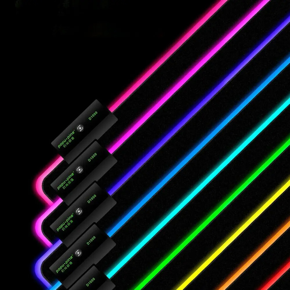 

Extended RGB LED PC Gaming Mouse Pad Mat Universal (80 x 30cm)