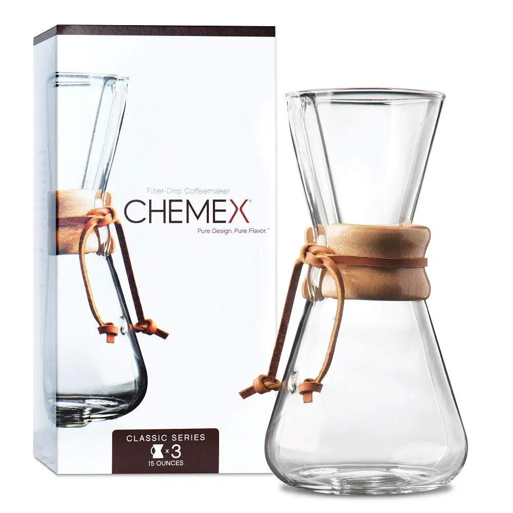 Online Shop Hot Sale Fs-100 Brew Guide Visit the Store Chettle Review Filter Pour Over Coffee Maker 6 Cup Chemex for Sell