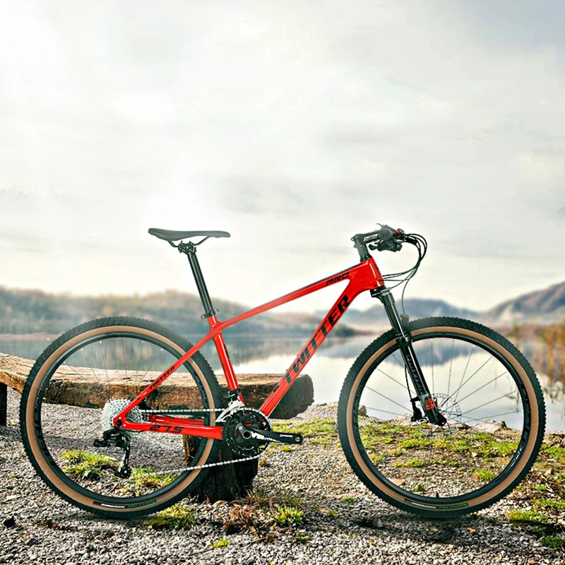 

Hesenlan BK-7002 Carbon Fiber Mountain Bike 30 Speed Adult Bike For Men And Women, Customized