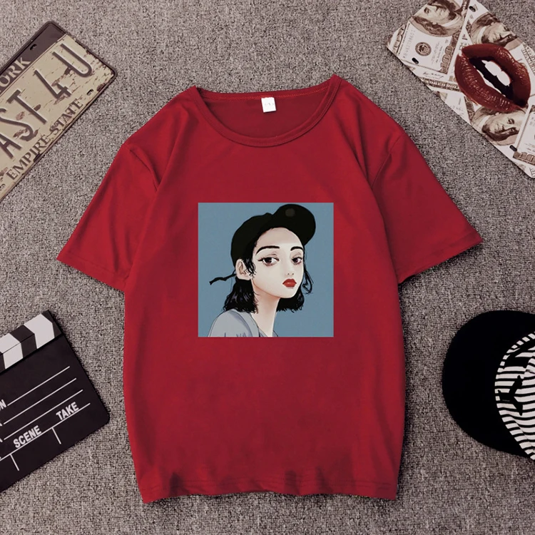 

New T-shirt loose summer women's top