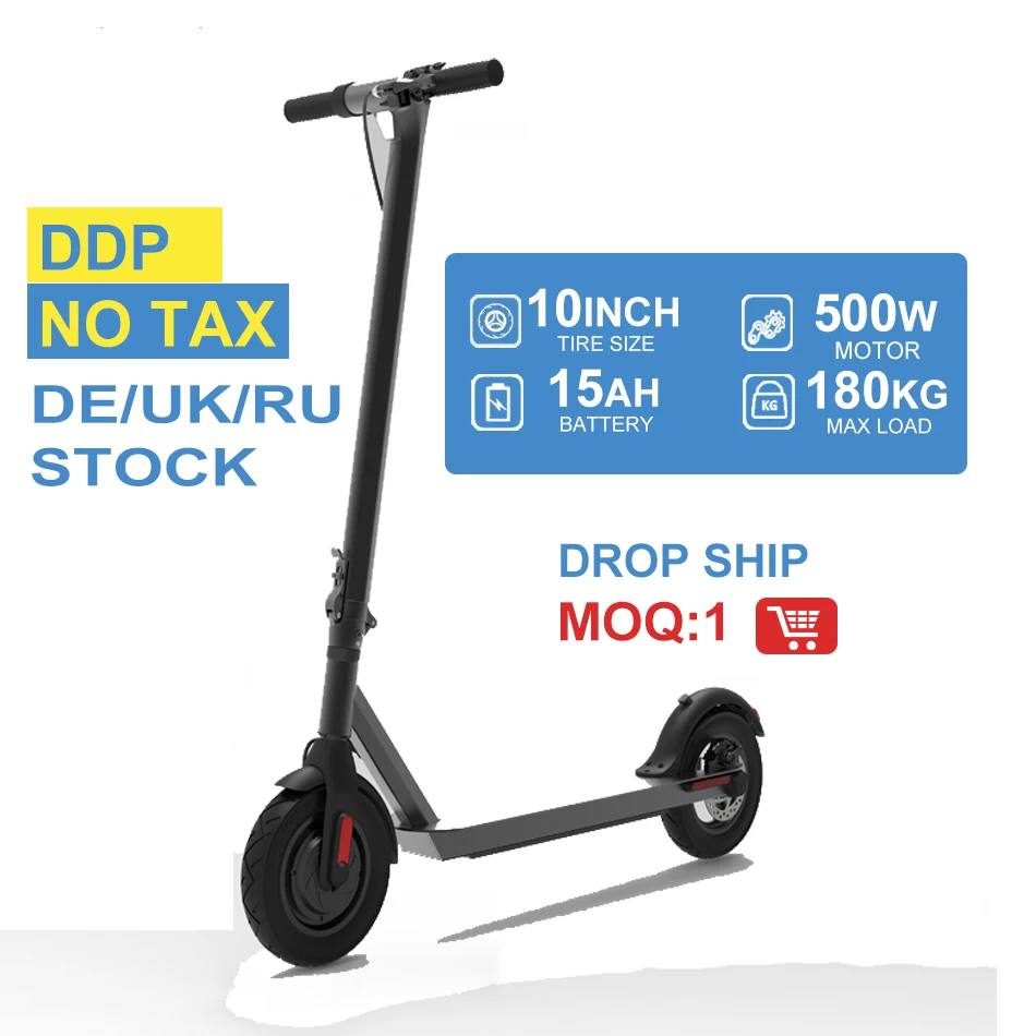 

Free duty out door sport electric scooter foldable electrico scooter eu warehouse Electrique scooter