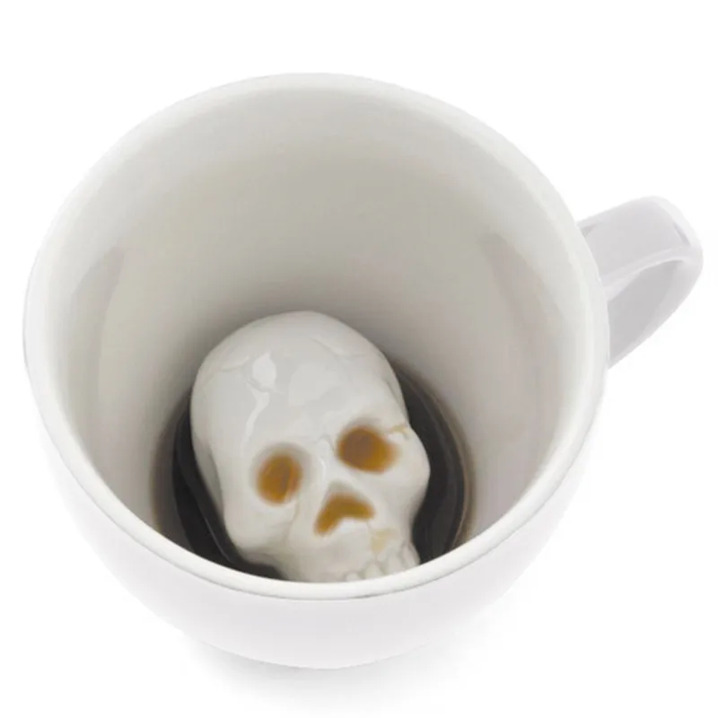 

creative quirky horror 3d inside personalised cups halloween mug cup coffee, Customized colors acceptable