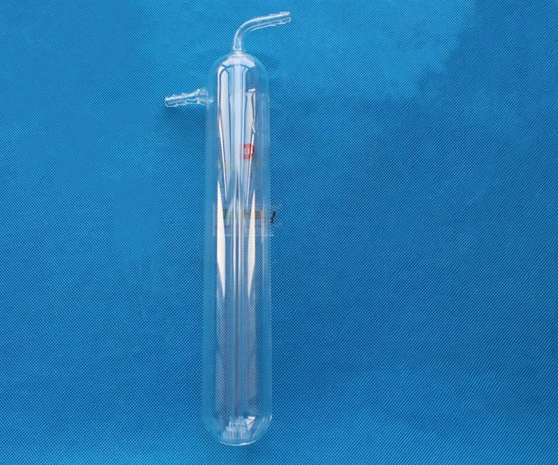 25*100mm To 50*350mm Glass Cold Trap Vacuum Trap With Hose Connector