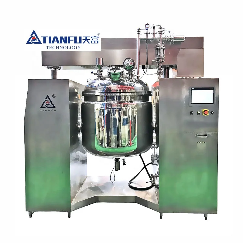 
TFZRJ-200L Cosmetics or pharceuticals production line Vacuum Emulsifying Homogenizer 