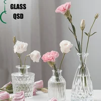 

Home Outdoor Garden New Luxurious Colour Flower Glass Vase For Wedding Party