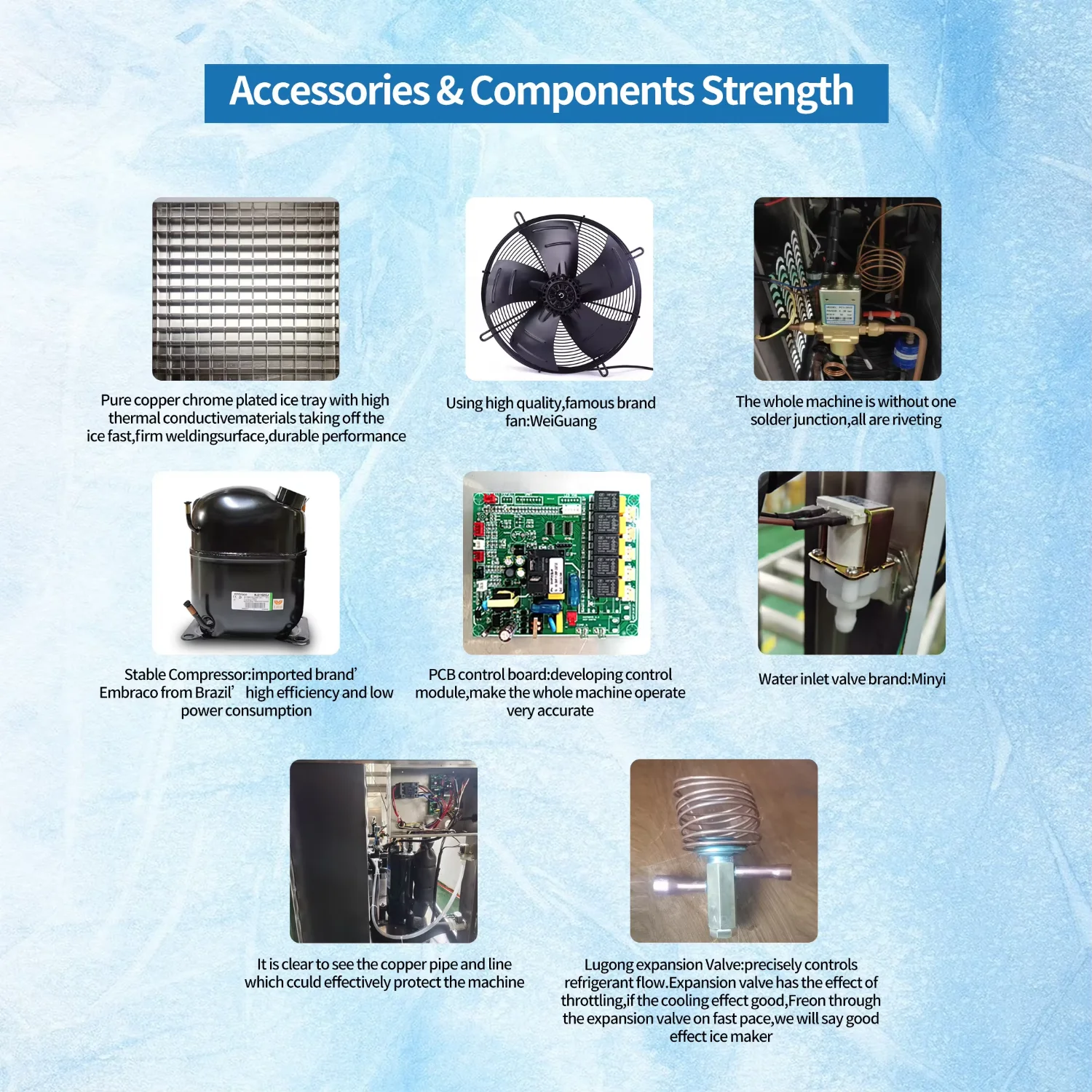 Ice Machines, 400kg/24h, 220V, 2-Year - detail 20