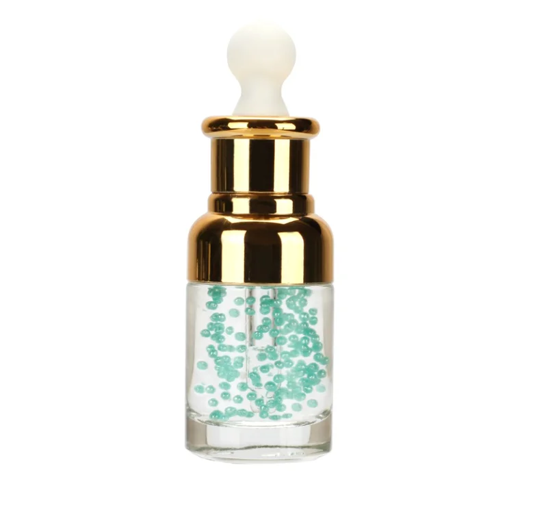 

OEM/ODM high quality caviar extract 24k active gold pearl face serum, White