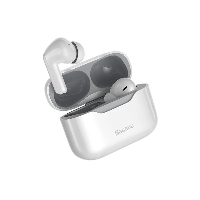 

Baseus S1 SIMU ANC Active Noise Denoising TWS 5.1 Auriculares Inalambricos Wireless Headset, White