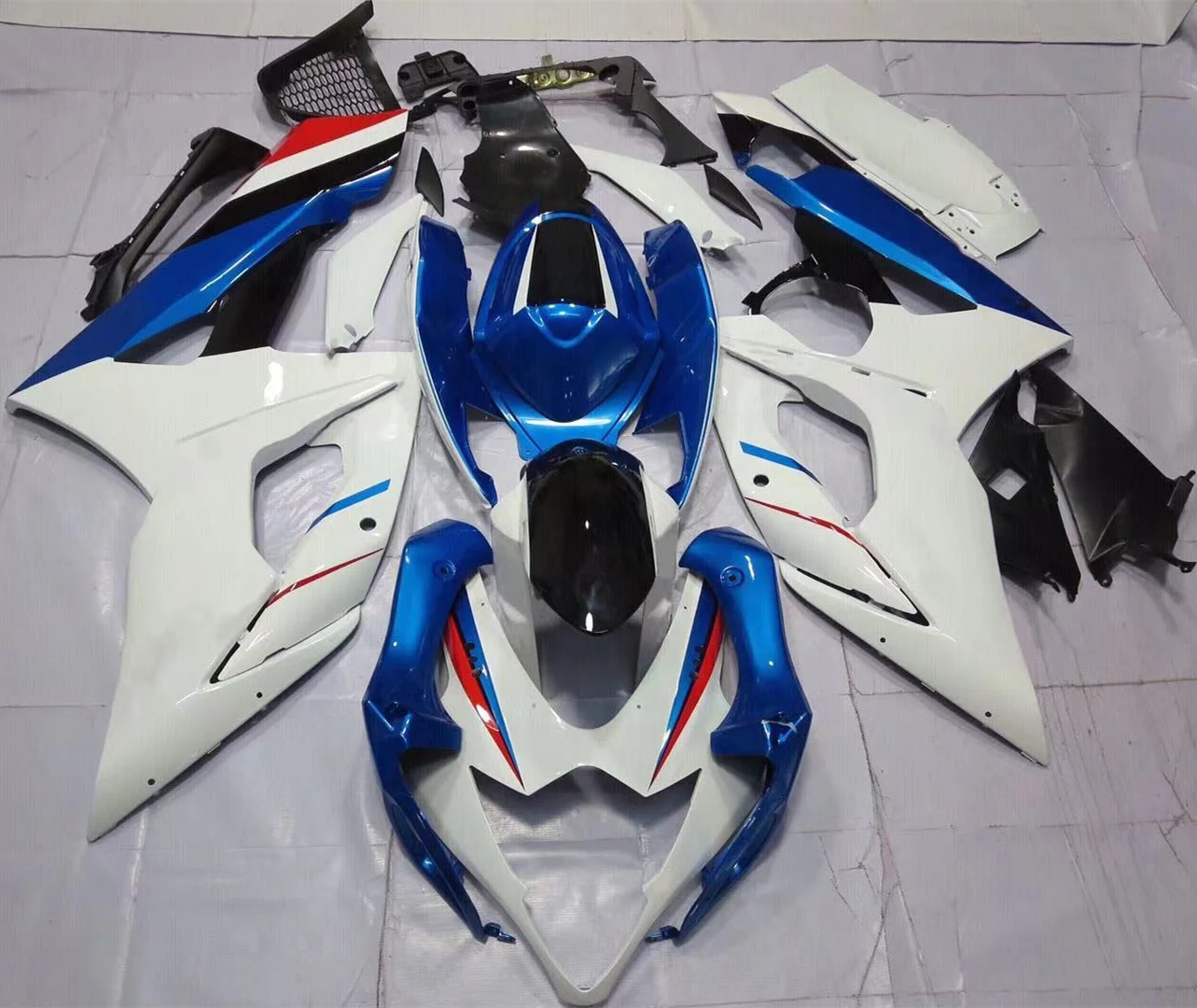 

2022 WHSC Motorcycle Cowl Kits For SUZUKI GSXR1000 2005-2006, Pictures shown