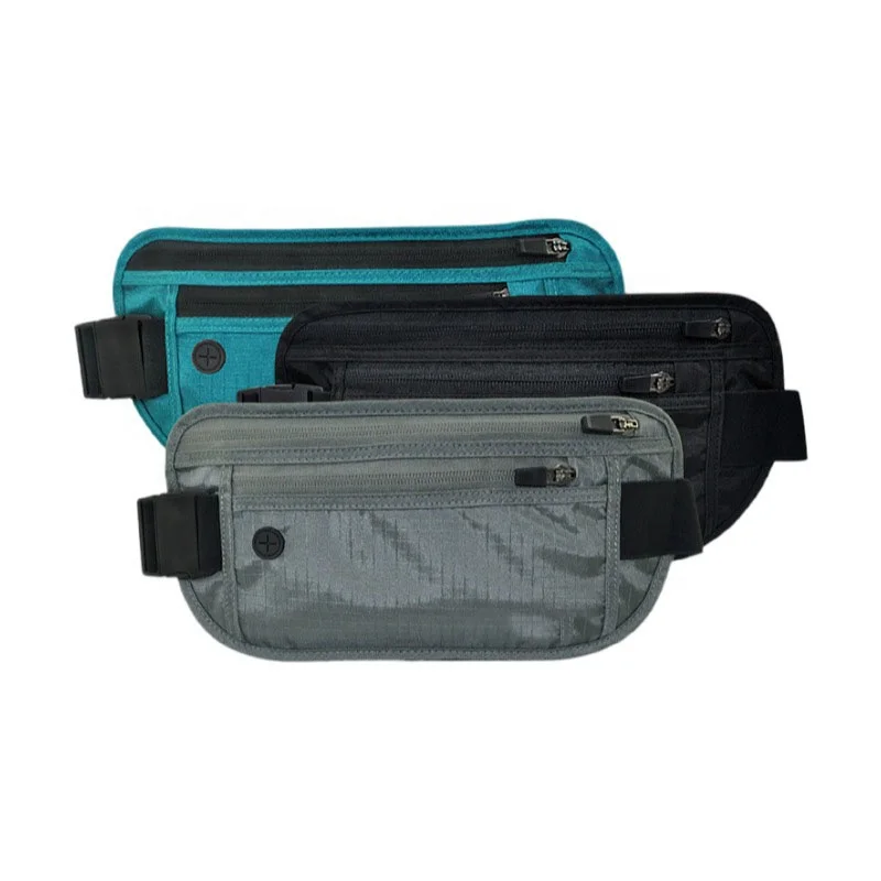 

Passport waist sport bag water proof sport running waist bag nylon waist bag
