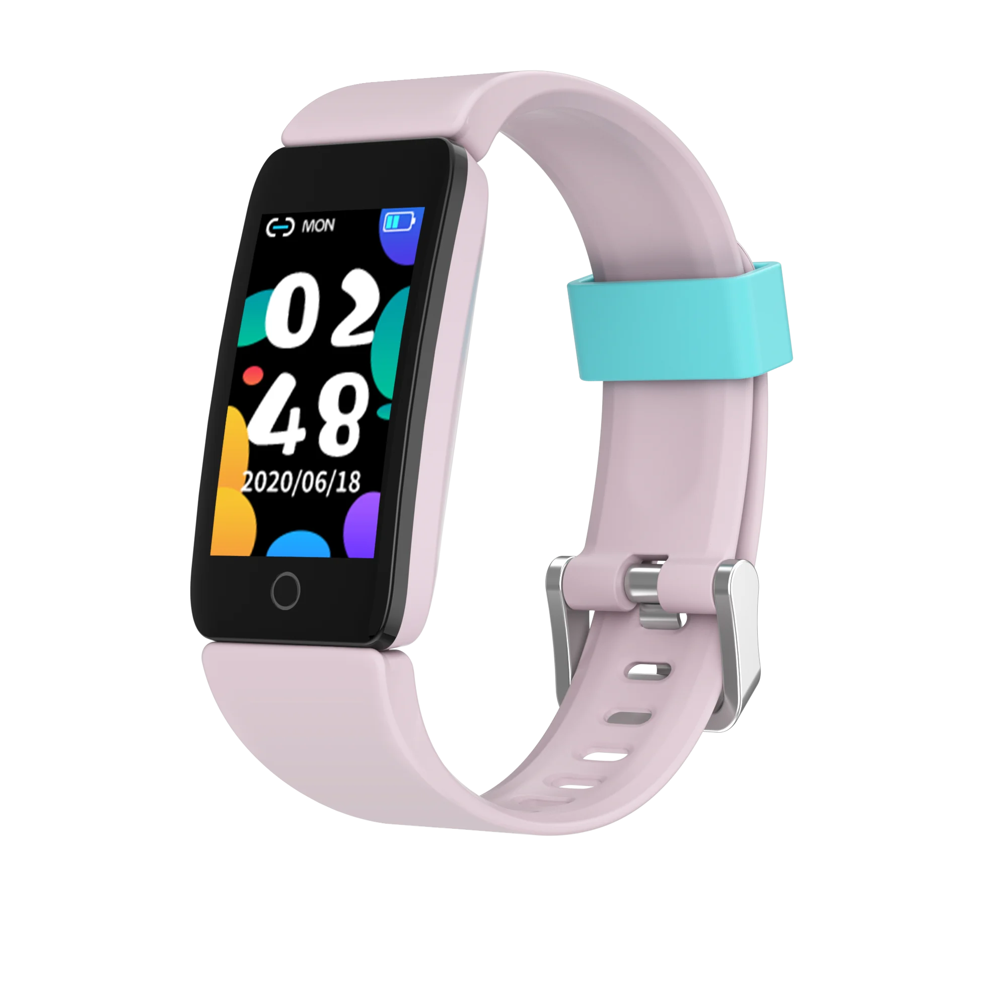 

2021 Latest Children smart bracelet waterproof single touch screen call reminder tracker smartwatch kids smart watch for kids