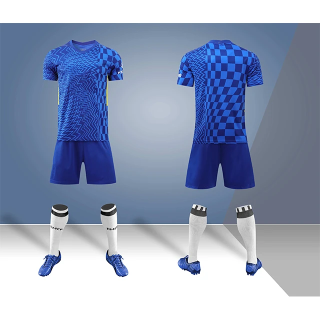 

2021-22 High Quality Chelseas Home Soccer Jerseys Football Shirt Uniforms with LOGO Custom name and Number