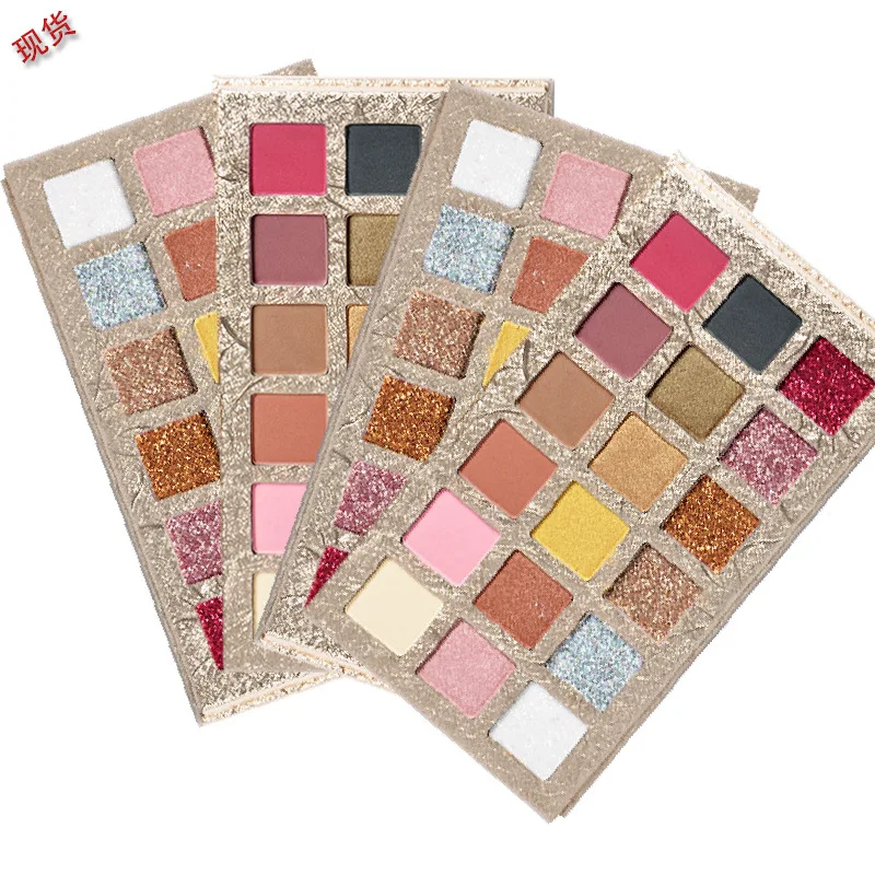 

18 Colors Eye Makeup Cosmetic High Pigment Private Label Eyeshadow Palette