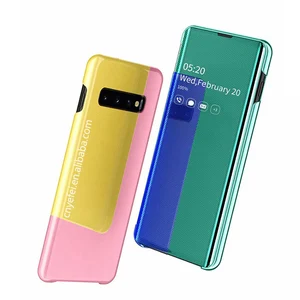 Smart Clear View Flip Mirror Case For Samsung S10/Note 10 Pro