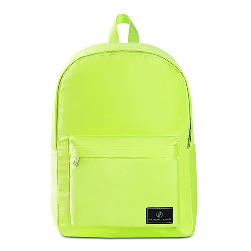 

New Arriving College Bags Girls Waterproof Polyester Backpack For School backpack bag wholesale man backpack custom, Rose,black,orange,green,lake blue,gray,teal