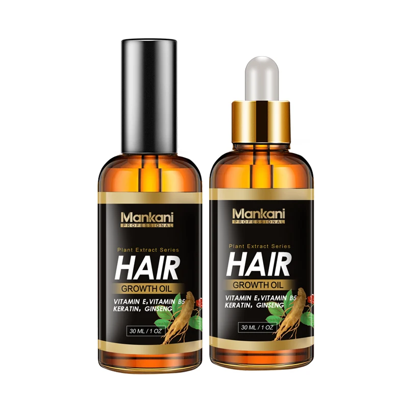 

Natural hair growth oil private label organic tonic herbal hair growth serum for hair loss solution 100ML