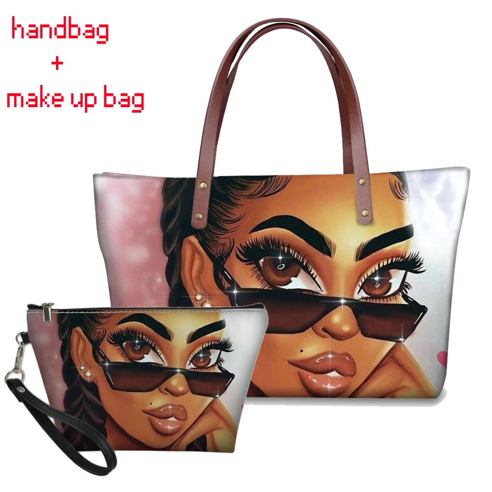 

Women Bags Designer Handbag Make Up Composite Bag 2pcs/Set Ladies Hand Bags Luxury Handbags, Customizable