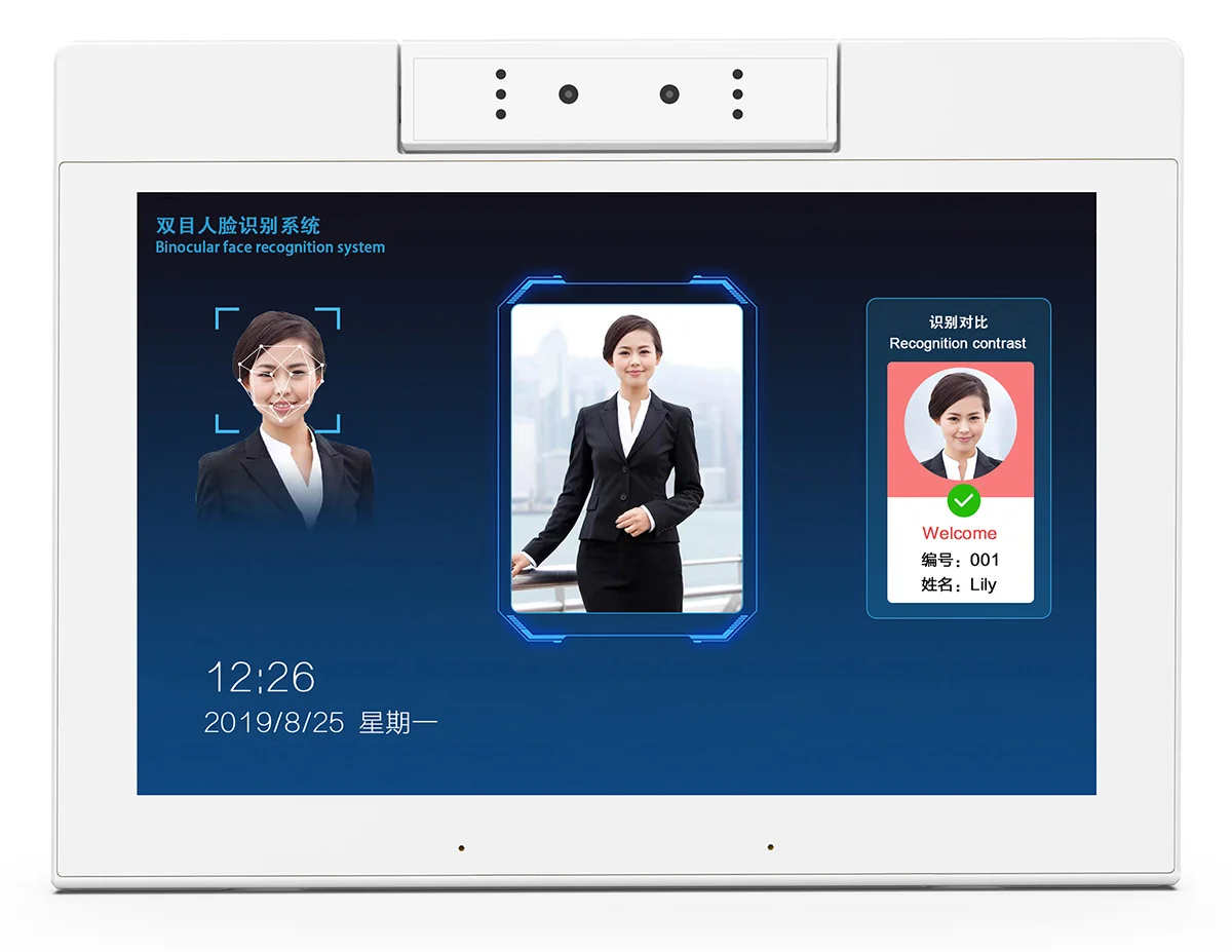 

Flip cameras 4G LTE health system device RK3288 2+16GB touch screen  POE Android 8.1 tablet pc, Black/white