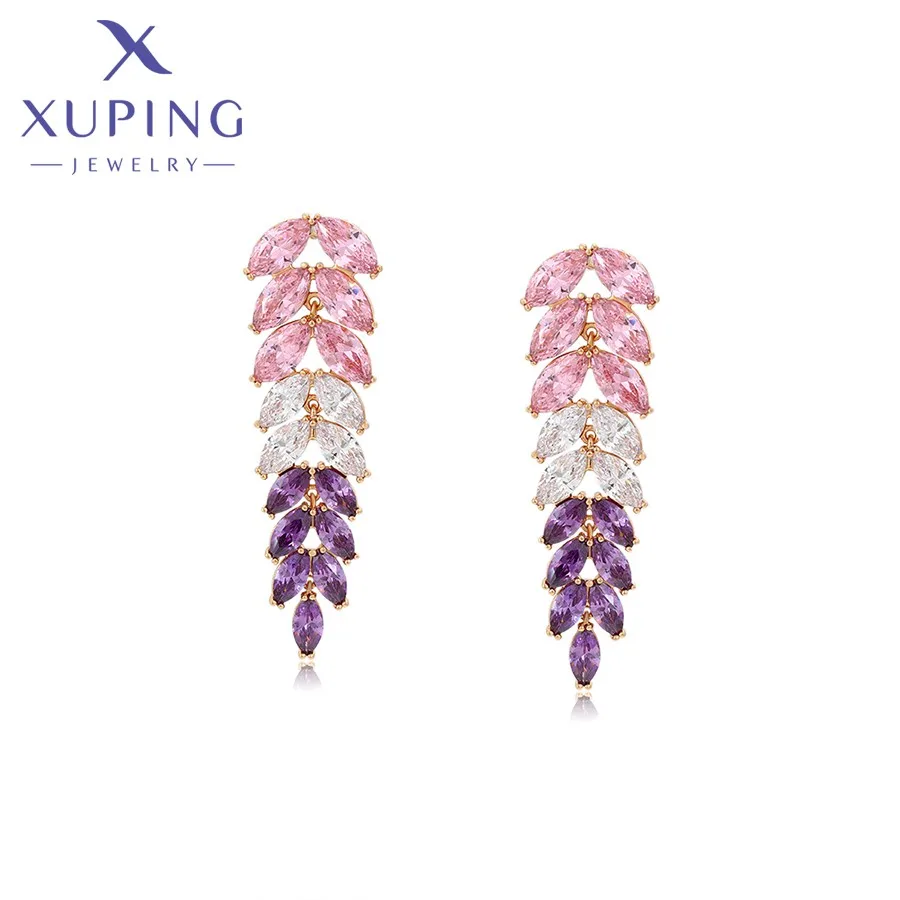 

S00150288 Xuping Jewelry Fashion Exquisite Design Sense Jewelry Earrings Valentine's Day Gift Women Earrings