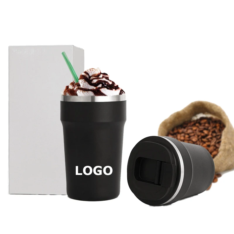 

2021 Hot Selling 380ml/500ml Double Wall Vacuum Stainless Steel Thermal Travel Tumbler Stemless Coffee Mug