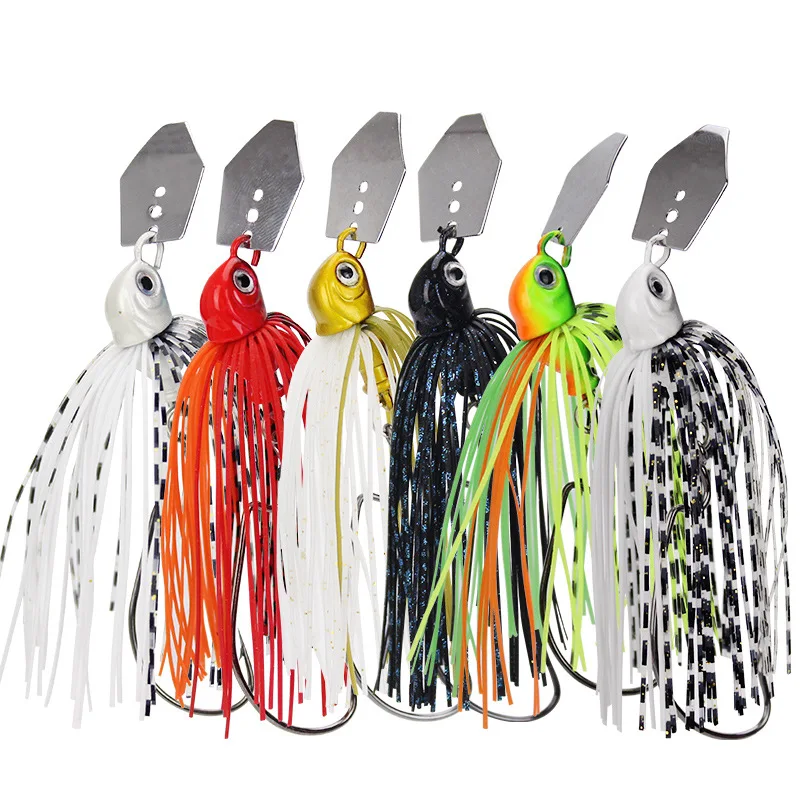 

Foam Body Silicone Skirts Long Casting Snakehead Hard Baits Lure Fishing Frog, 6 colors