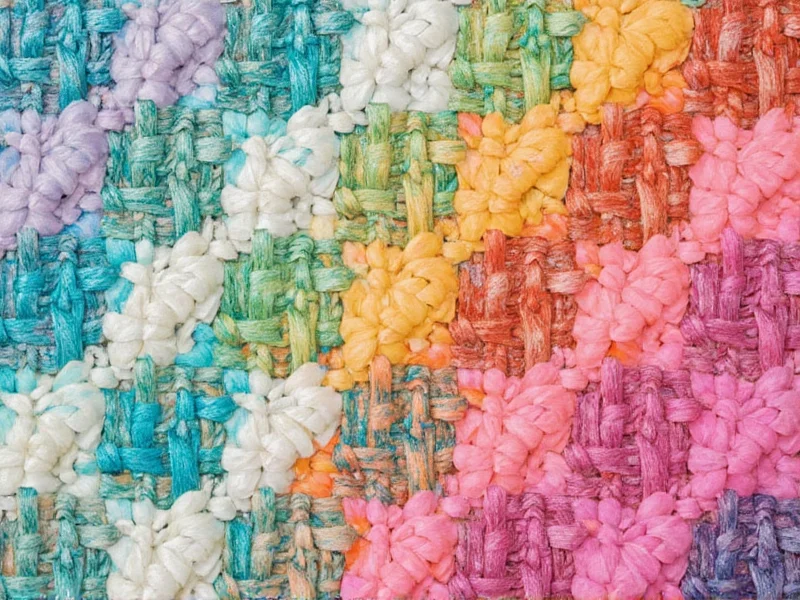 Modular paper weaving project with multiple color variations