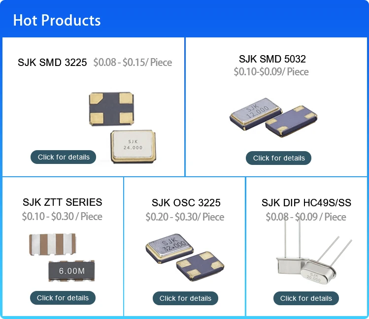 Sjk Smd 2520 Crystal Oscillator Series 7q,Tcxo Buy Seam Sealed