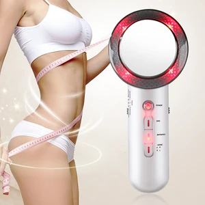 

Face Lifting 3 in 1 EMS Infrared Ultrasonic Body Massager Device Ultrasound Slimming Fat Burner Cavitation Face Beauty Machine