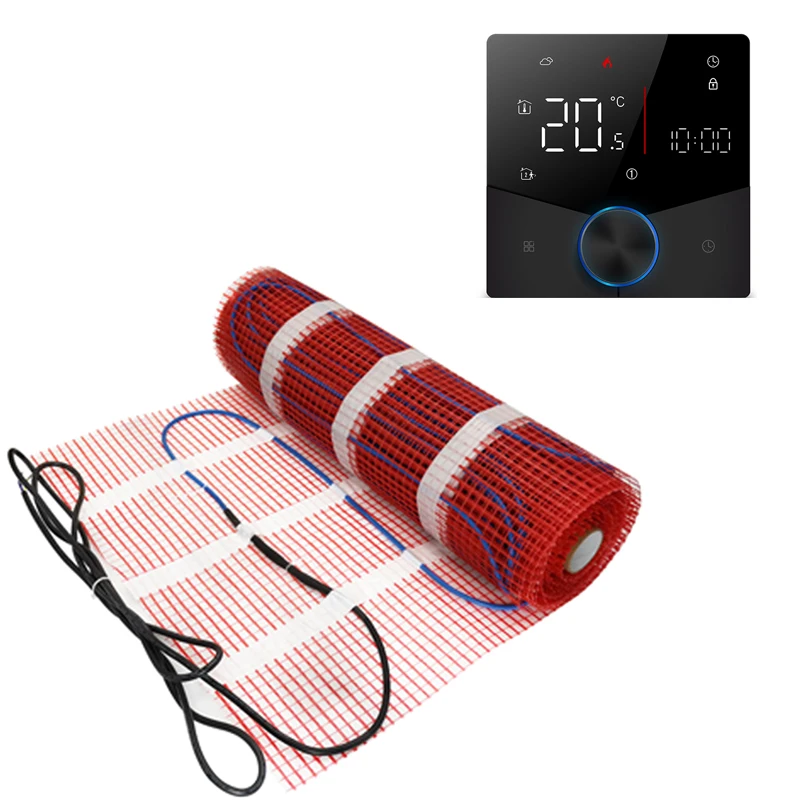 

3m2 Electric Underfloor Heating Mat 150W/M2 50cmX6m Under Tile Warming Mat with WiFi Thermostat