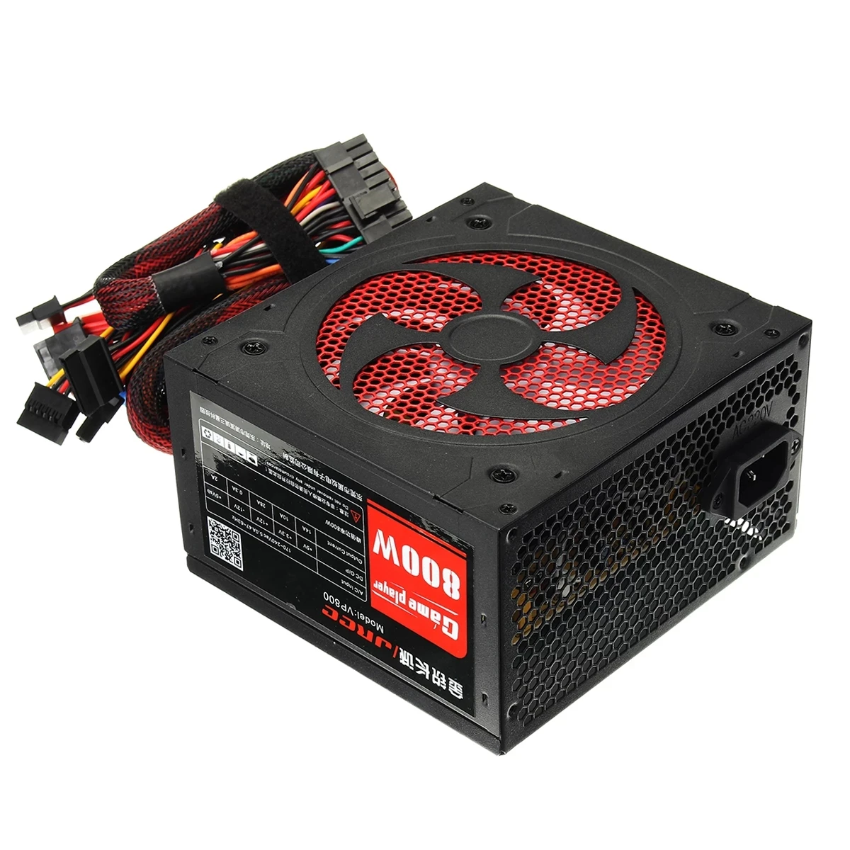 

PC Power Supply 800W Gaming PFC Silent Fan ATX 20+4pin 12V PC Computer SATA Gaming PC Power Supply For Intel AMD Computer