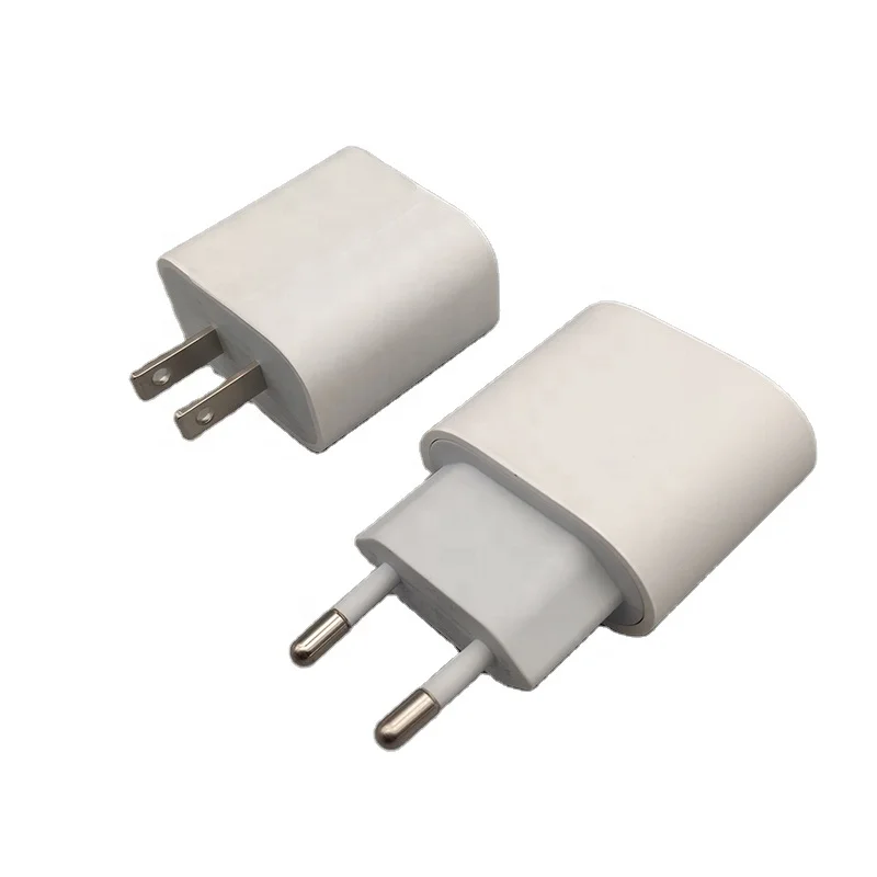 

US/EU/UK/AU PD 18W wall mobile phone charger charging station fast usb mobile phone charger cable set for iphone, White,customize