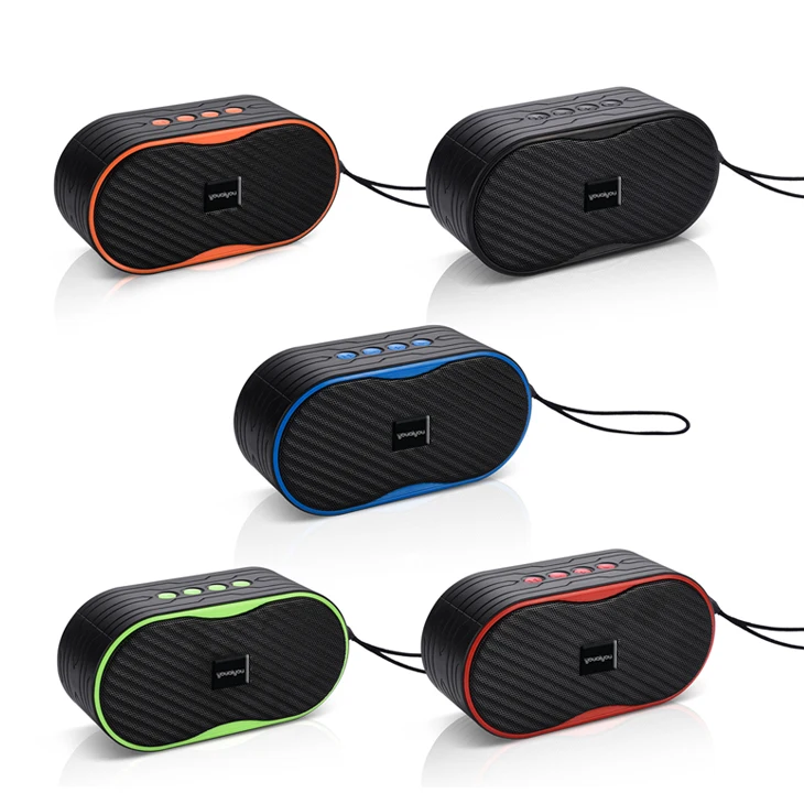 Cheap Promotion Mini Wireless Speaker With Sling Hands Free Calls Support For Cyclic Charging Built In Super FM Antenna Speaker - ANKUX.COM