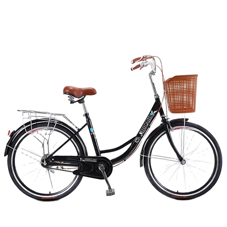 

20/22/24/26 Inch high-carbon steel woman ladies bicycle with basket